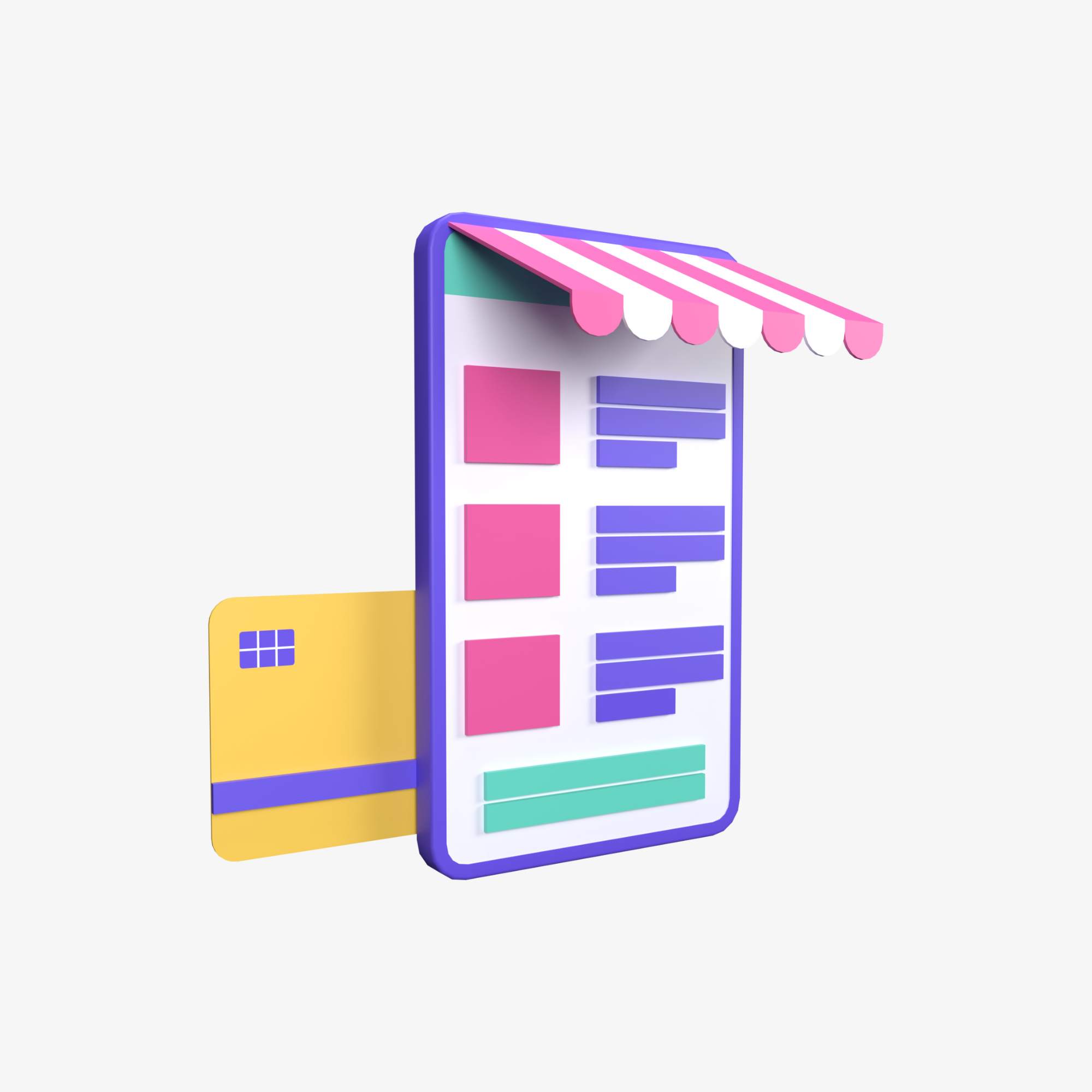 Icono de tienda online